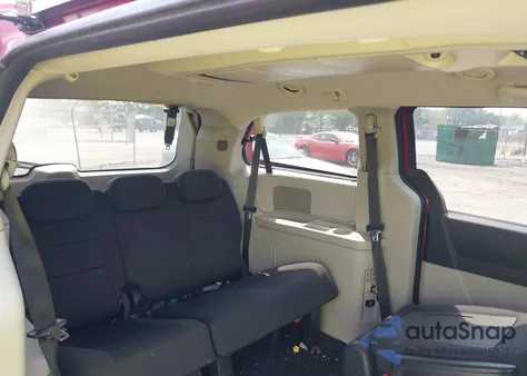 2010 Dodge Grand Caravan Sxt из США, поврежденный, VIN 2D4RN5D17AR145958